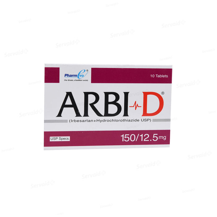 ARBI D 150 / 12.5MG TAB 1X10