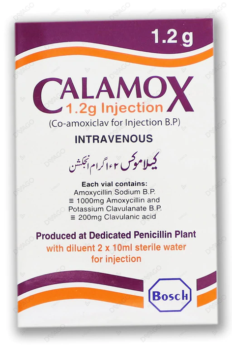 CALAMOX 1.2G INJ