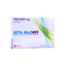 SITA-MET XR 100/1000MG TAB