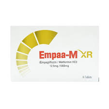 EMPAA M XR 12.5/1000MG TAB