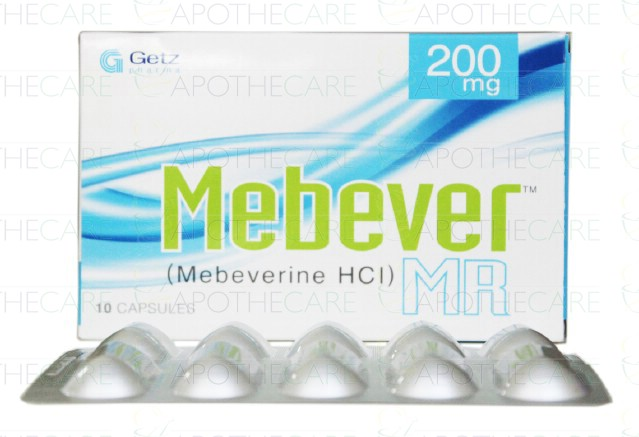 MEBEVER MR 200MG CAP